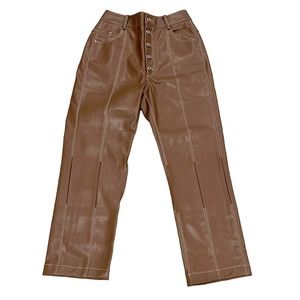 NWOT high waisted Jh Zane leather pants